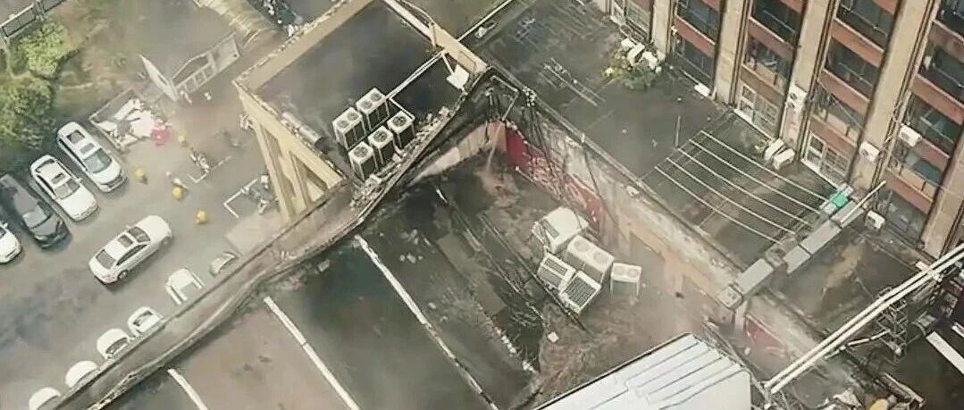 突发！江苏一酒店办婚宴时屋顶倾塌